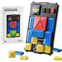 GiiKER Super Slide Puzzle Games, Original Thinking Game with Over 500 Challenges, Toys for Children and Teenagers, Travel Games, Birthday Gifts, Road Trip Activities