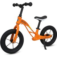 Neuleb Toddler Balance Bike, Lightweight No Pedal Training Bicycle with Adjustable Seat, Air-Free Tires & Kickstand, Kids First Bike for Ages 3 to 6 Years, Perfect for Learning to Ride, Orange