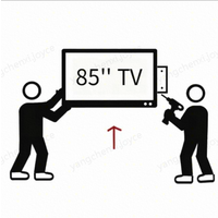 85‘’ TV-beugel