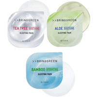 BRING GREEN Aloë Vera Hydraterende Kalmerende Slaapmasker 8 g