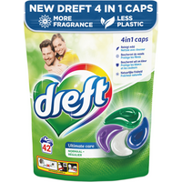 DREFT Wasmiddel Capsules Ultimate Care - 42 stuks