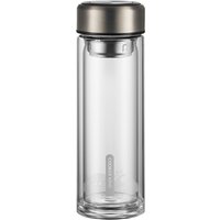 COOKER KING Manga Double Drinking Glass 320ml (Gunmetal Grey)