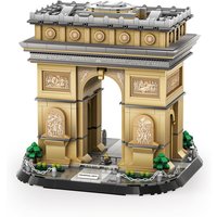 WANGE Arc de Triomphe-Paris,France 1377 Pcs Building Blocks Set for Hobby Builders