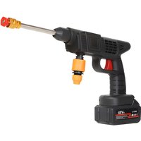 1500W High Power Wireless High-Pressure Washer, 5-meter water pipe, suitable for cleaning cars, terraces, windows, lawns and swimming pools