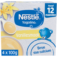 Nestle - Babycustard vanille 8-36 maanden 4 x 100 g