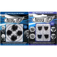 iMP - Trigger Treadz - Trigger Grips (4pcs) + Thumb Grips (4pcs) - Black (PS4)