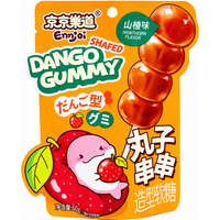 ENNJOI Dango-vormige gummie met meidoornsmaak 60 g