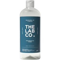 The Lab Co. Antibacterial Washing Up Dishwashing Liquid | Tough on Grease Dish Soap | Gentle on Hands | Non-Toxic, EDC-Free, Plant-Based Formula | 750ml | Fragrance Free | Enscented for sensitive skin