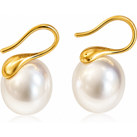 VOXORAI - EH5 -Australian White Pearl High-End Earrings, Drop Earrings, Luxury Fashion, Niche Style, Versatile New Arrival Bestseller