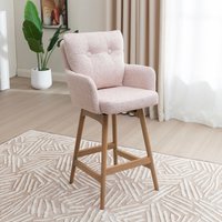 Bar Stools Cotswold Swivel Blush 2pcs