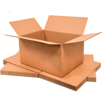 Triplast Single Wall Cardboard Boxes L30.5x W22.9x H15.2cm Brown Pack of 25