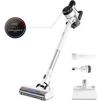 Tineco Pure ONE S15 Smart Cordless Vacuum Cleaner, Stick Vacuum with ZeroTangle Brush & Fade-Free Suction, Deep Clean for Hard Floor & Carpets, Pet Hair Cleaning with Led Headlights