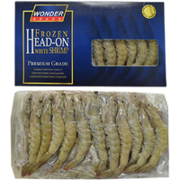 【Barbecue】Wonder 30/40 Raw Head-On Shell-On Vannamei IQF Prawn 1kg