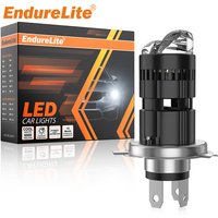 ENdureLite H4 High and Low Beam, Plug & Play, H4 LED Light Bulbs, Led Headlights CSP Chips, 13,000LM Brighteness ,Efficent Cooling System, Pack of 1