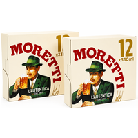 Birra Moretti Premium Lager 12x330ml - 24 Pack (12x2)