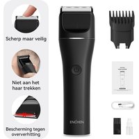 ENCHEN Black Boost 2 Professionele draadloze elektrische tondeuse met snelle Type-C-oplaadfunctie, haartrimmer voor mannen en volwassenen, 1 stuk