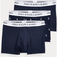 Ralph Lauren Classic Stretch-Cotton Trunk 3-Pack - Navy/Navy Aopp/Navy