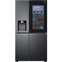 LG GSXV91MCAE InstaView American Style koel-vriescombinatie - 635 liter inhoud - Door-in-Door - UVnano waterdispenser - ThinQ WiFi - Matzwart