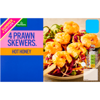 Morrisons Hot Honey Prawn Skewers 180g