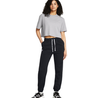 Under Armour Dames Rival Terry Joggingbroek Zwart Sportstyle Collectie S
