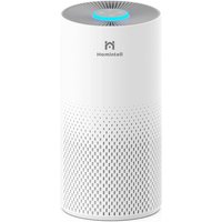 Homintell Luchtreiniger - CADR 150 m³/u, 3 snelheden, HEPA- en actieve koolfilters, 8-uurs timer, touchbediening, 7-kleuren atmosfeerverlichting, ideaal voor 18 m² kamers.