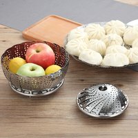 Huacan Stainless steel steaming rack portable kitchen tool