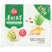 Synear Premium dumplings met knoflookbieslook en ei 400g