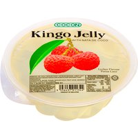 Cocon Kingo lycheegelei met kokosgelei 420 g