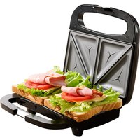ochama Sandwich Maker, Panini Press Grill, Dual-Plate Double-Sided Heating, 750W Home Breakfast Toaster