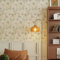 Murgall Falling Flowers Peel and Stick Wallpaper Yellow 44x508cm 1 Roll