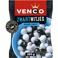 Venco Zwart-Wit Hard Zout - 285 g