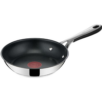 Tefal E 31404 Jamie Oliver Kitchen Essentials koekenpan 24 cm (roestvrij staal, coating: andere coating, 24 cm)