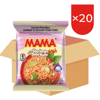 MAMA instantnoedels met garnalen-tom yum-smaak, 20 x 90 g (doos)