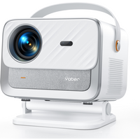 Yaber V12 Projector, Official Netflix & Dolby Audio, Auto Focus & Keystone Portable Projector, WiFi 6 Bluetooth FHD 1080P Smart Video Projector For Home Cinema, Outdoor, 400ISOLumens