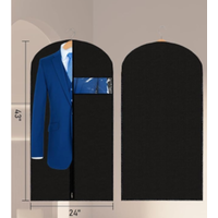 ANQI reiskledinghoezen, 5 stuks, luxe verbeterde uitvoering, stofhoes, 43 inch