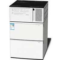 AWOOM 4-in-1 mobiele keuken 550 x 587 x 900 mm, multifunctionele magnetron, inductiekookplaat en koelkast, 220 V/2000 W, één set met vier stuks, equivalent aan een kleine keuken, koelkast 52 liter & vriezer 40 liter