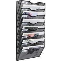 Senhoglb 8 Tier A4 Mesh Wall Pocket File Holder,Black, New Year Sale , Top gift picks