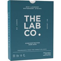 The Lab Co. Laundry Detergent Strips Washing Sheets | Eco Ultra-Concentrated | Non-Bio for Sensitive Skin | Non-Toxic | EDC-Free | Lab-Tested | Fragrance Free Unscented Odourless | 64 Loads