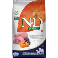 Farmina N&D Pompoen Lam Adult Medi/Maxi Hondenvoer 2,5 kg