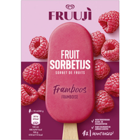 OLA Fruuji Sorbetijs Framboos 4 x 70 ml