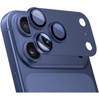 iPhone 17 Pro Max / iPhone 18 Pro Max Camera Lens Protector, High Transmittance Alloy, Anti-Fall, blue, 1 Piece