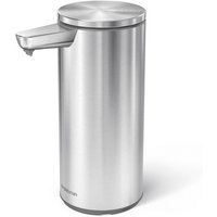 Simplehuman 266ml Rechargeable Sensor Soap Pump Dispenser, Brushed Stainless Steel