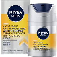 NIVEA Men Active Energy gezichtscrème - dagcrème voor de normale huid - hydraterende crème - gezichtscrème - met cafeïne en vitamine+-complex - 50 ml