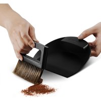 MHW-3BOMBER Small Coffee Brush, Hand Broom and Dustpan Set, Magnetic Small Brush and Dustpan Set Soft Bristles, Dust Pan Brush for Home Kitchen Coffee Counter Office, B5188B