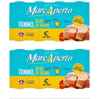 Mare Aperto tonijn in olijfolie, 2x8 x 60 g