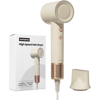 Ochama High‑Speed Hair Dryer with 1 Nozzle, 110000 RPM, 1600W Power, 2‑Speed & 4‑Temperature Settings, 360g Lightweight, Low‑Noise Fast‑Drying, Negative‑Ion Hair Care