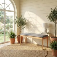 Dining Bench Orlando Oak/Grey