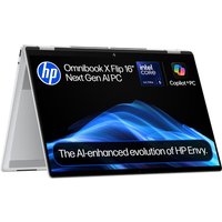 HP 16-as0004na, OmniBook X Flip, 16" Touchscreen 2-in1 Copilot+, Intel Core Ultra 5 226V, 16GB RAM, 512GB SSD, Windows 11 Home