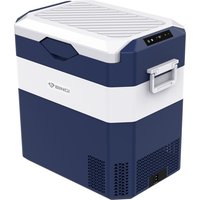 BINGI Camping Fridge 42L,Car Fridge Freezer Portable Refrigerator 12V/24V DC & 100-240V AC For Campervan,Lorry,Boat,travel,Picnic and Home Use, -18℃ to 15℃