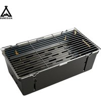 SUNCOJIA eendelige monolithische constructie met een tactisch opvouwbaar ontwerp voor compact meenemen en snel opzetten middelgroot tactisch opvouwbaar kooktoestel zwart/7,9 lb (ca. 3,6 kg)